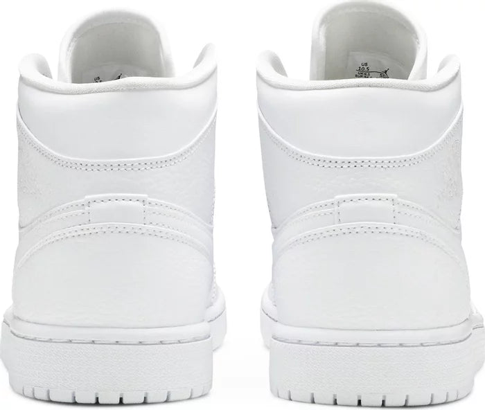 Jordan 1 Mid Triple White 2.0 (2020)