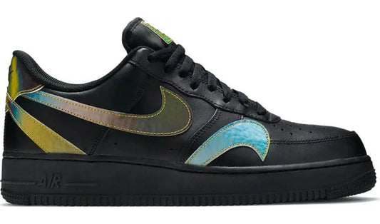 Nike Air Force 1 Low Misplaced Swooshes Black Multi