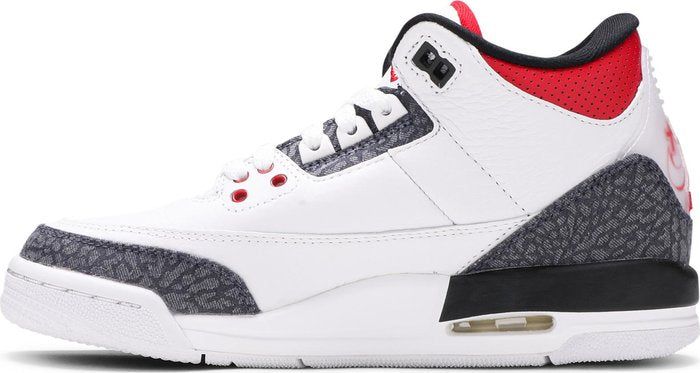 Jordan 3 Retro SE-T JP Fire Red Denim (GS)