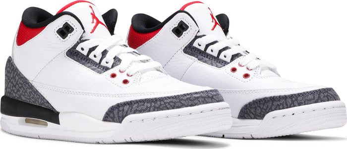 Jordan 3 Retro SE-T JP Fire Red Denim (GS)