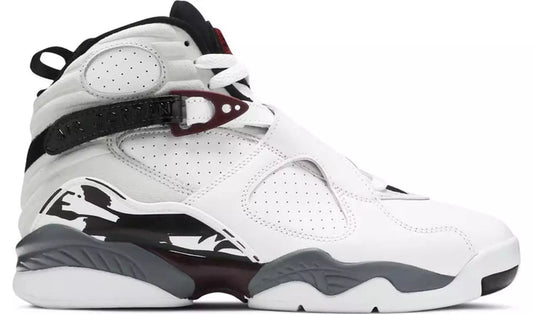 Jordan 8 White Burgundy