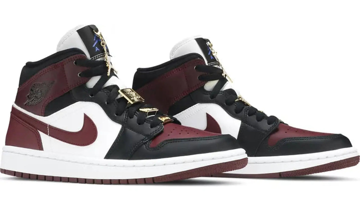 Jordan 1 Mid SE Black Dark Beetroot(W)