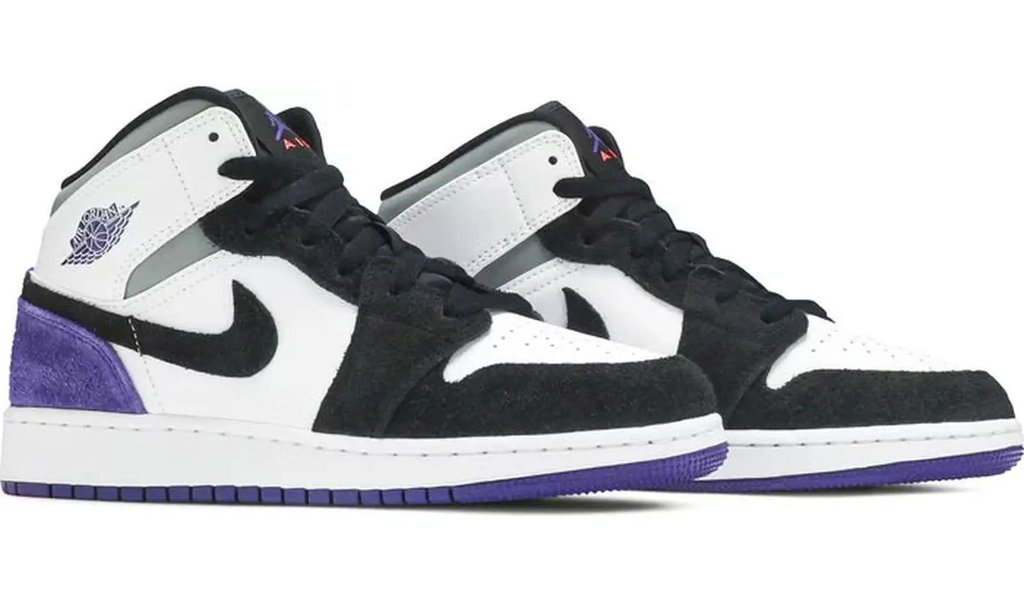 Jordan 1 Mid SE Purple(GS)