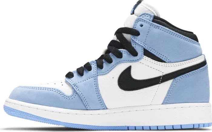 Jordan 1 Retro High White University Blue Black(GS)(US)