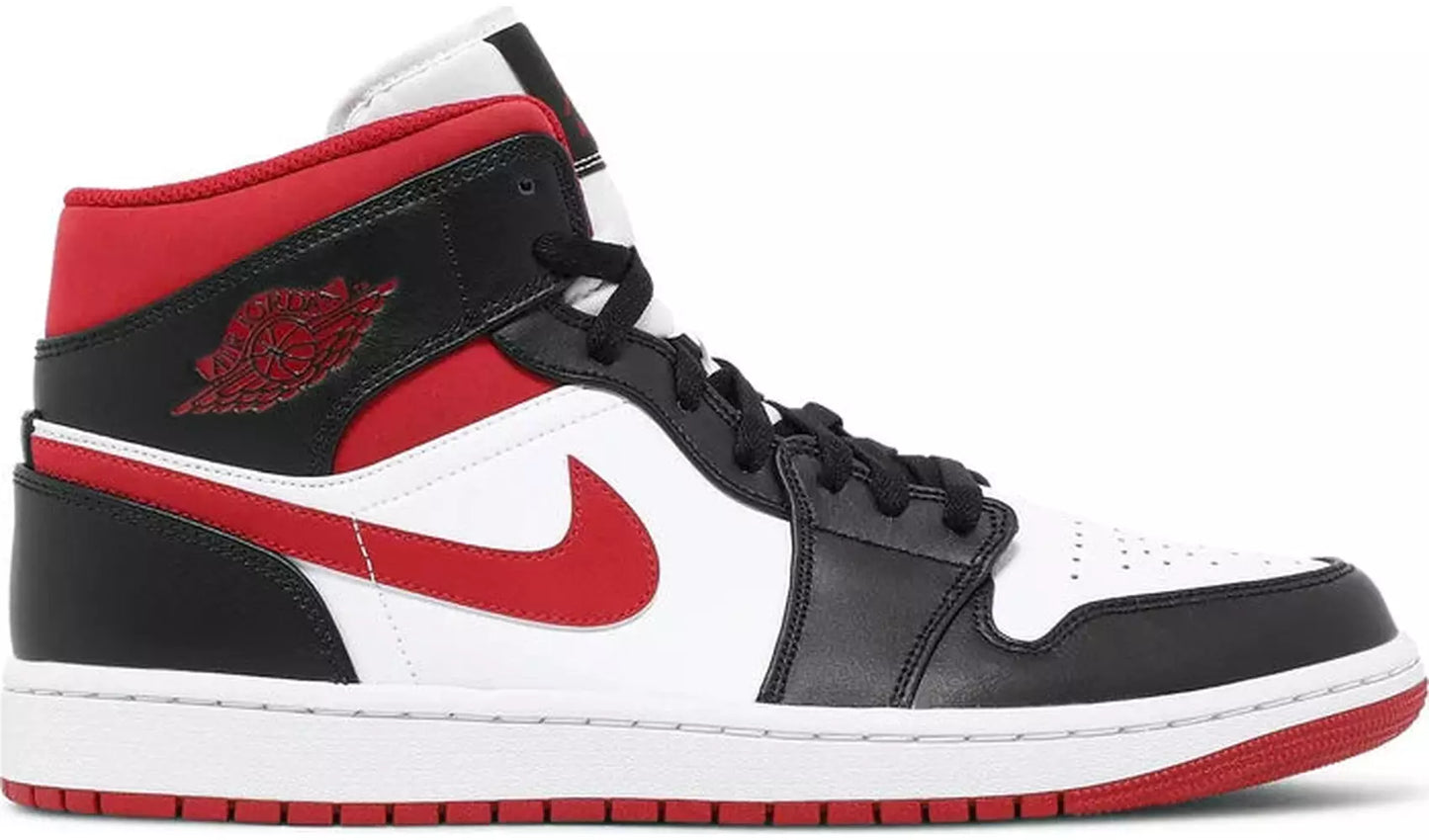 Jordan 1 Mid Gym Red Black White