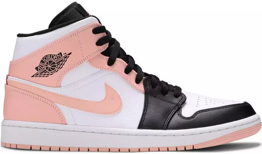 Jordan 1 Mid Arctic Orange Black Toe