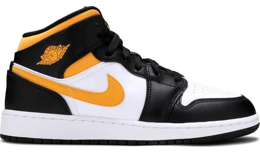 Jordan 1 Mid White Pollen Black(GS)(US)