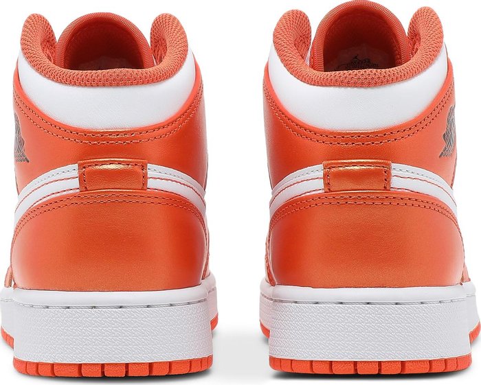 Jordan 1 Mid Metallic Orange (GS)