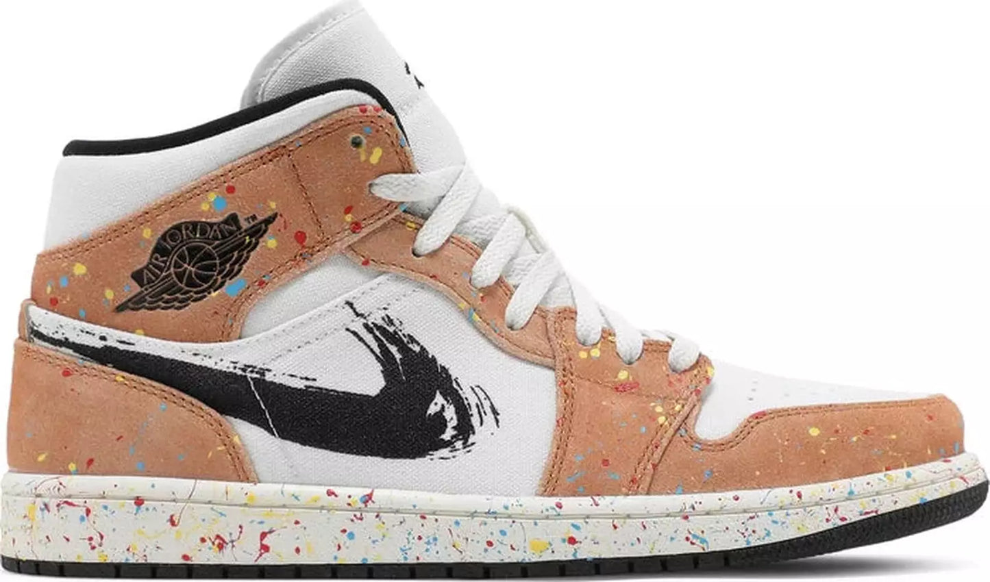 Jordan 1 Mid SE Brushstroke