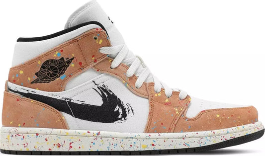 Jordan 1 Mid SE Brushstroke