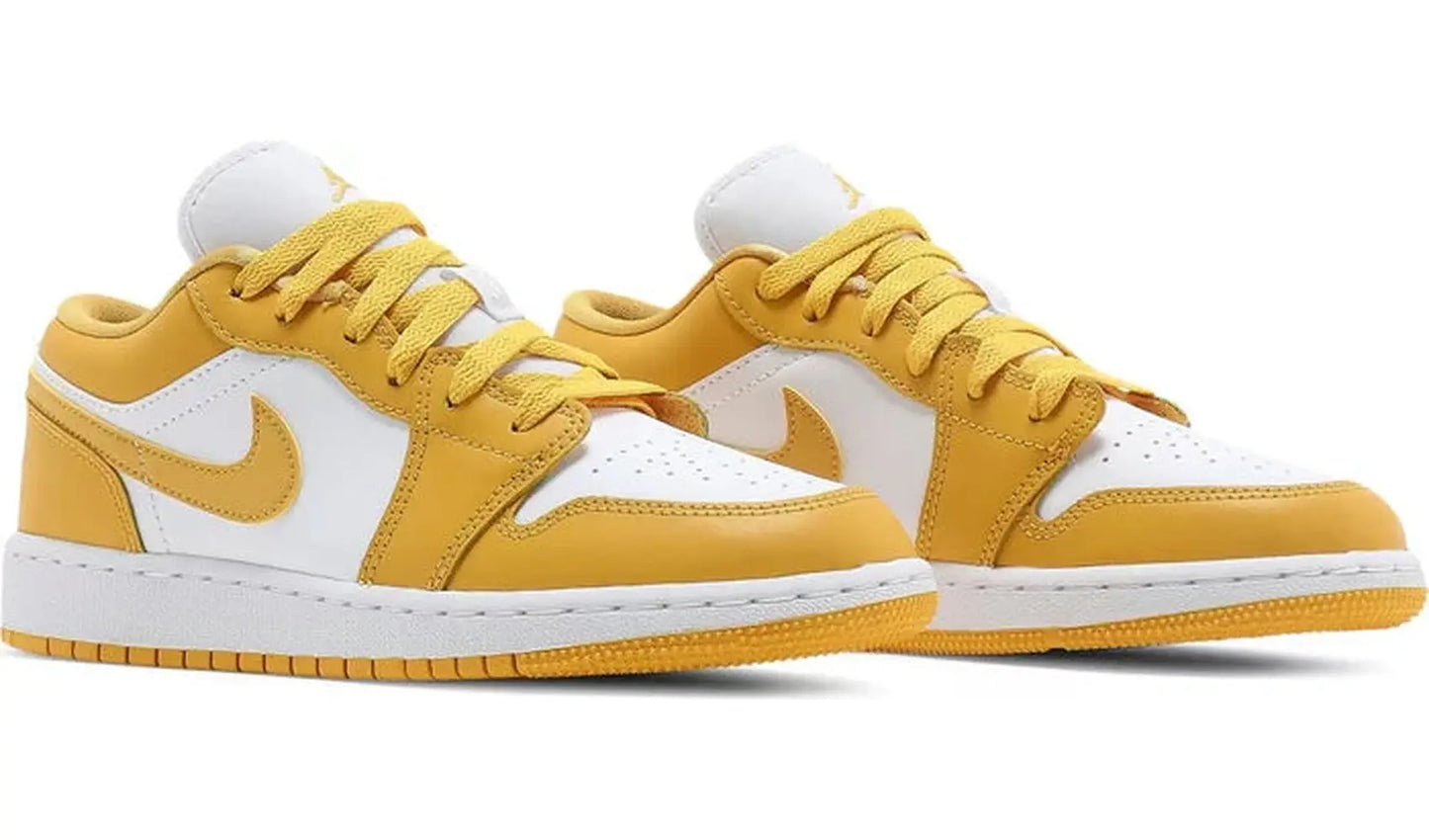 Jordan 1 Low White Pollen (GS)