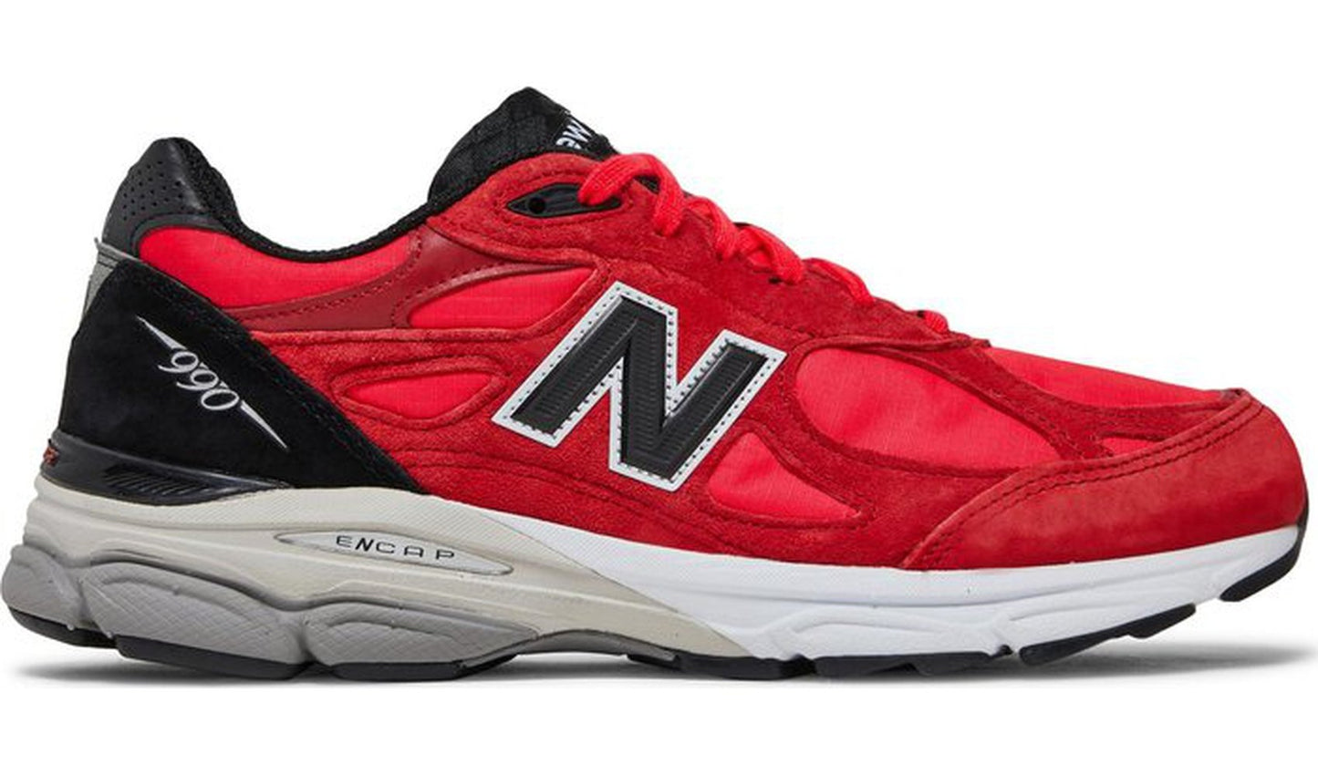 New Balance 990v3 MiUSA Red Suede