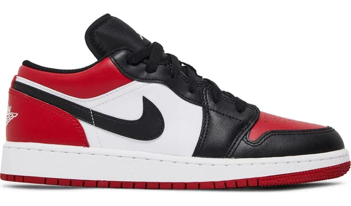 Jordan 1 Low Bred Toe (GS)