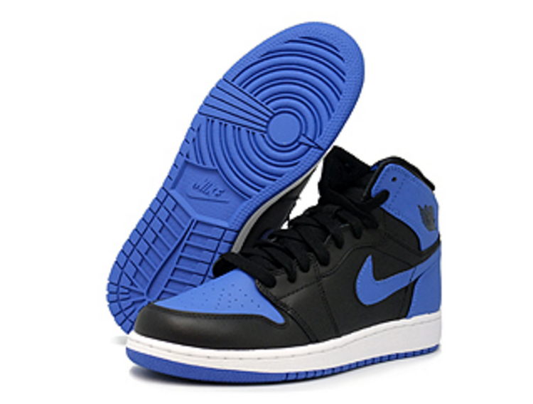 Jordan 1 Retro Black Royal Blue (2013)(GS)(US)