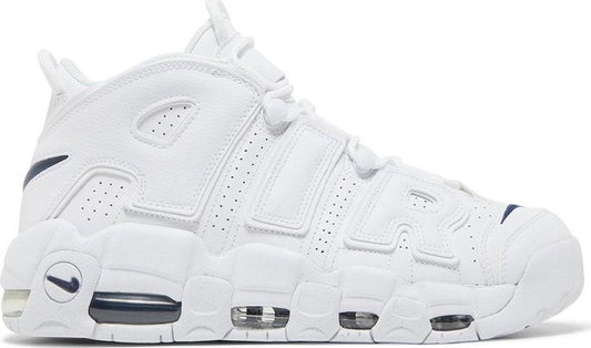 Air More Uptempo 96 White White Midnight Navy