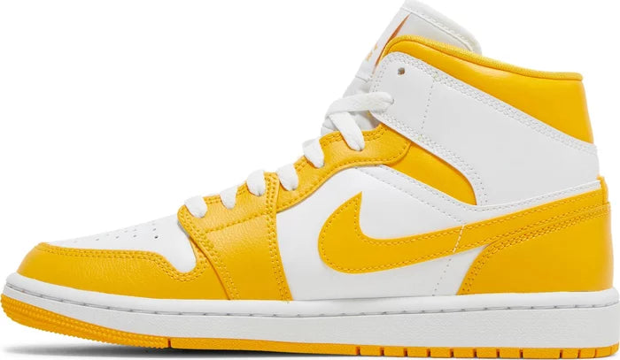 Jordan 1 Mid White University Gold(W)