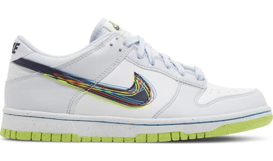 Nike Dunk Low 3D Swoosh Grey (GS)