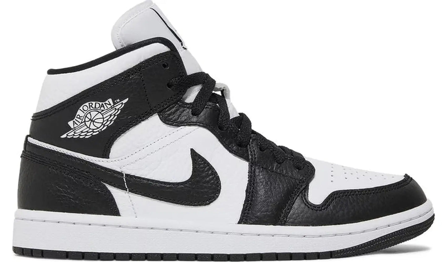 Jordan 1 Mid Split Black White (W)