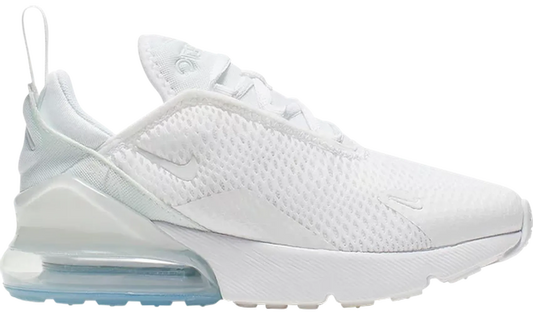 Nike Air Max 270 White Silver (PS)