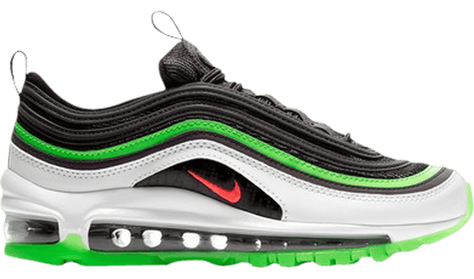 Nike Air Max 97 Black Green Bright Crimson (GS)