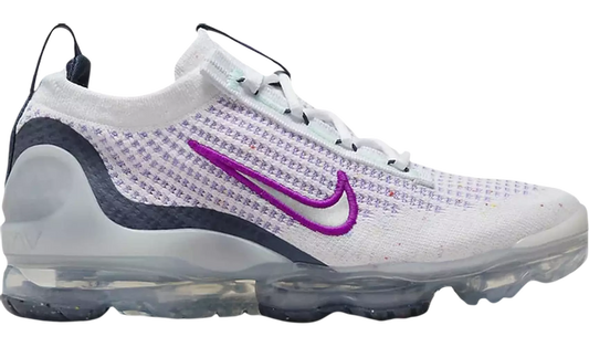 Nike Air VaporMax 2021 FK White Metallic Silver (GS)