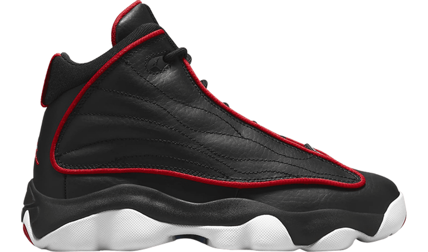 Jordan Pro Strong Black University Red (GS)