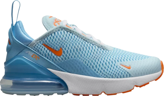 Air Max 270 Glacier Blue Total Orange