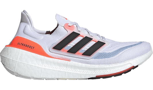 Adidas UltraBoost Light White Solar Red