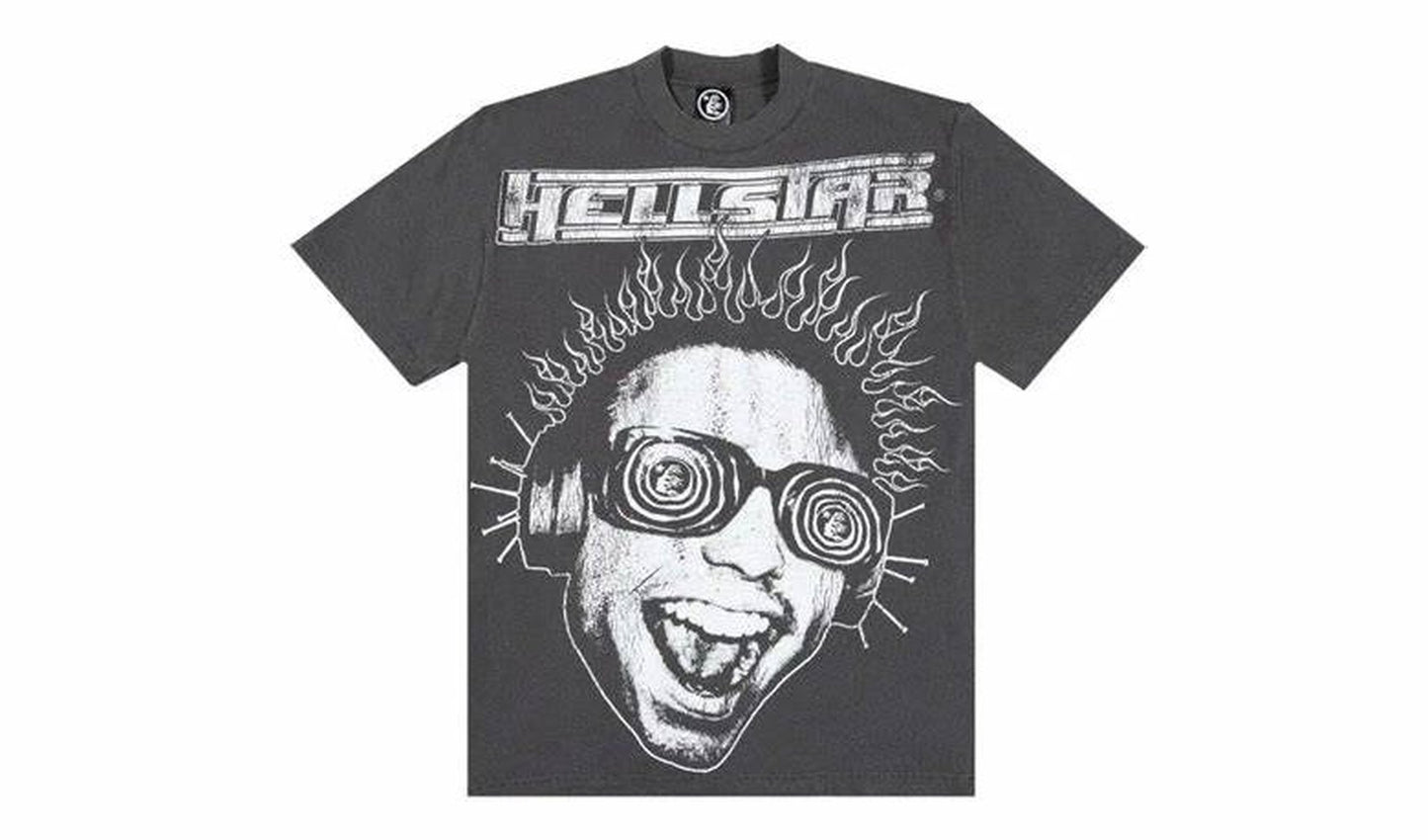 Hellstar Studios Rage Short Sleeve Tee Shirt Black